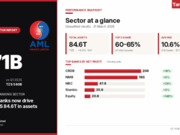 Tanzania banking sector performance Q1 2026