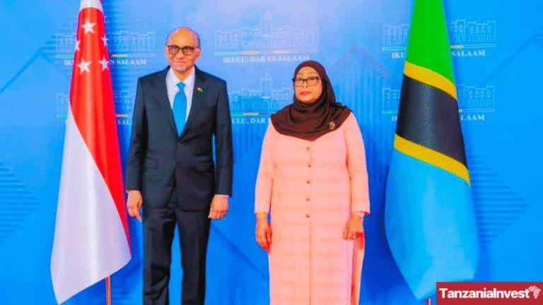 Samia Suluhu Hassan Tharman Shanmugaratnam