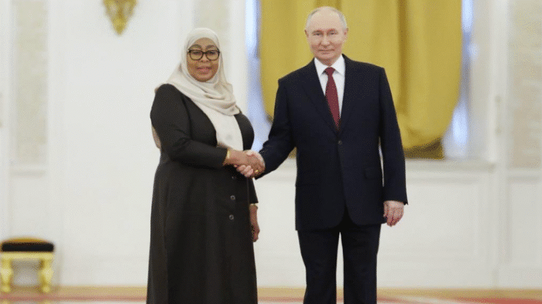 Samia Suluhu Hassan Vladimir Putin
