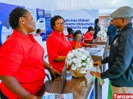 Ministry of Finance pavilion at the 2026 Public Service Week in Dodoma