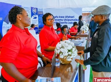 Ministry of Finance pavilion at the 2026 Public Service Week in Dodoma