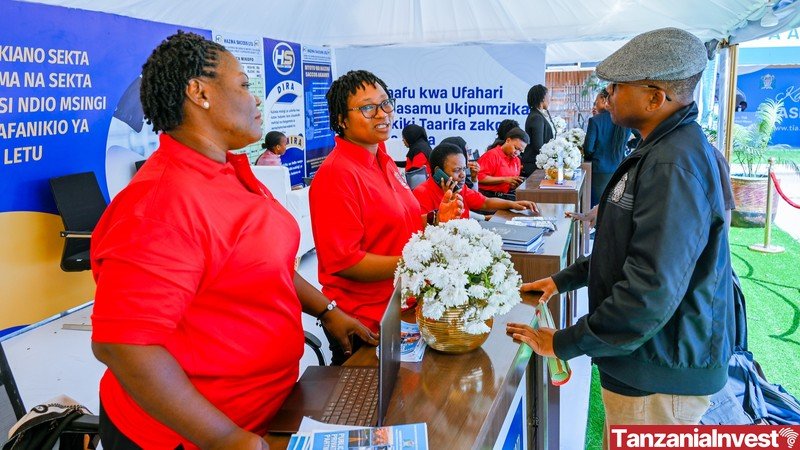 Ministry of Finance pavilion at the 2026 Public Service Week in Dodoma