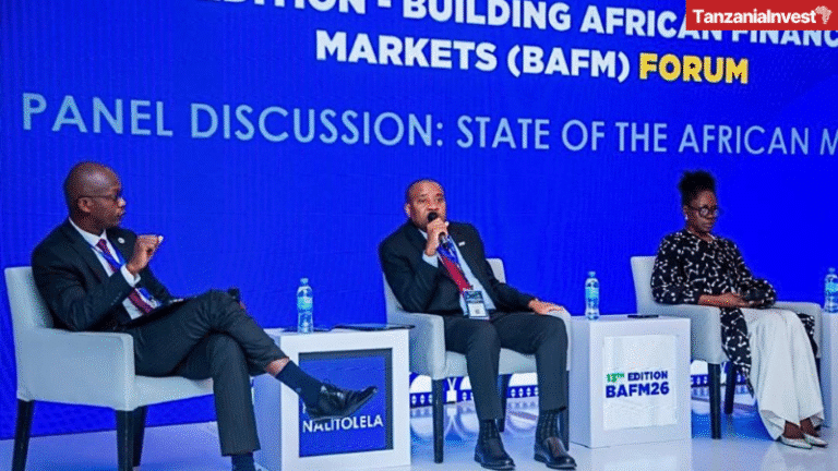 Group photo at the Building African Financial Markets (BAFM) Forum Tanzania 2026