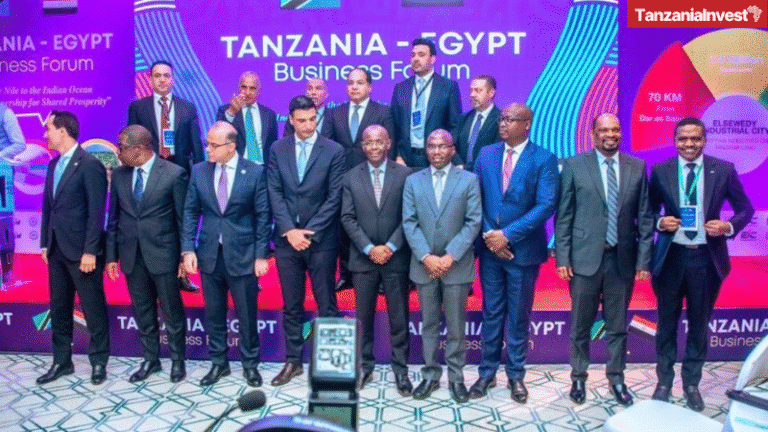 Group photo at the Tanzania Egypt Business Forum 2026