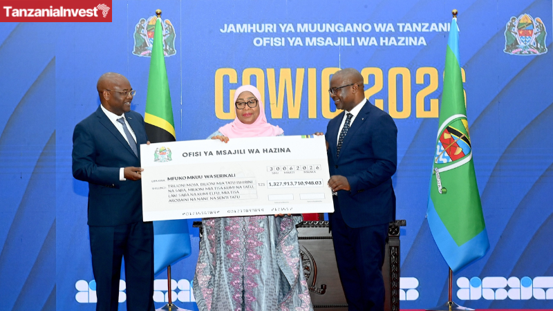 Tanzania Dividends Day 2026 Samia Hassan Kitila Mkumbo Nehemiah Mchechu Treasury Registrar