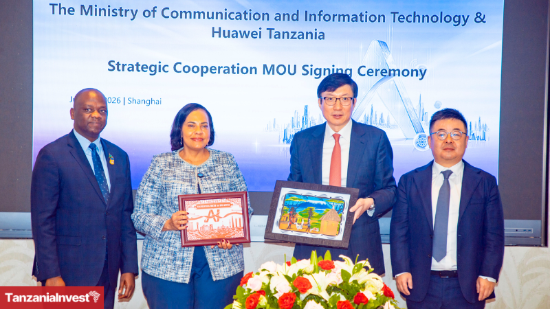 Tanzania Huawei MOU Ceremony