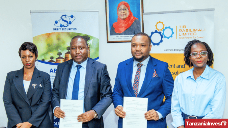 Tanzania TIB Rasilimali Orbit Securities Memorandum of Understanding MOU