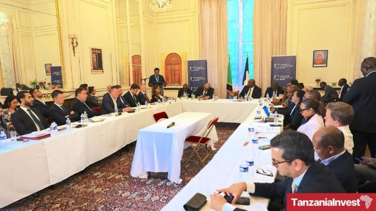 Tanzania-France Business Roundtable in Paris where TPSF and ICC signed a partnership