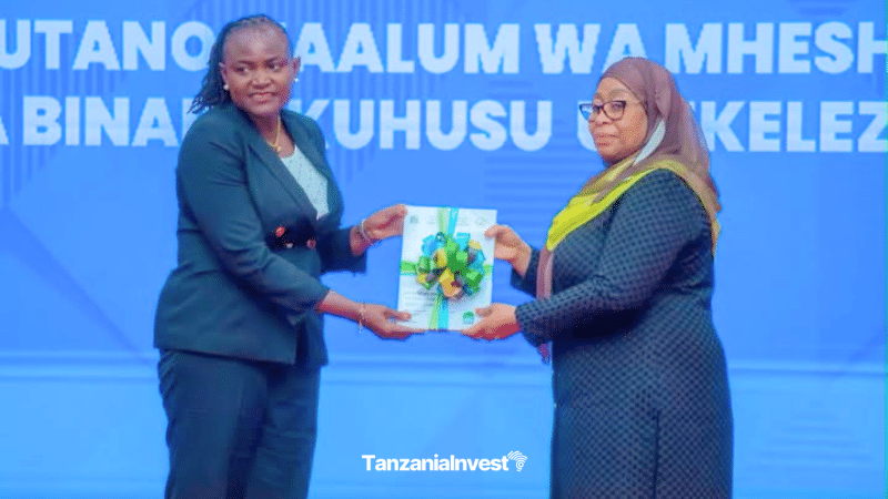 Samia Suluhu Hassan Angelina Ngalula Tanzania Vision 2050 implementation