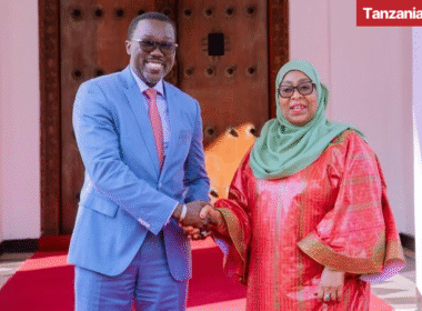 Samia Suluhu Hassan Ndiame Diop World Bank Dar es Salaam Port Second Phase