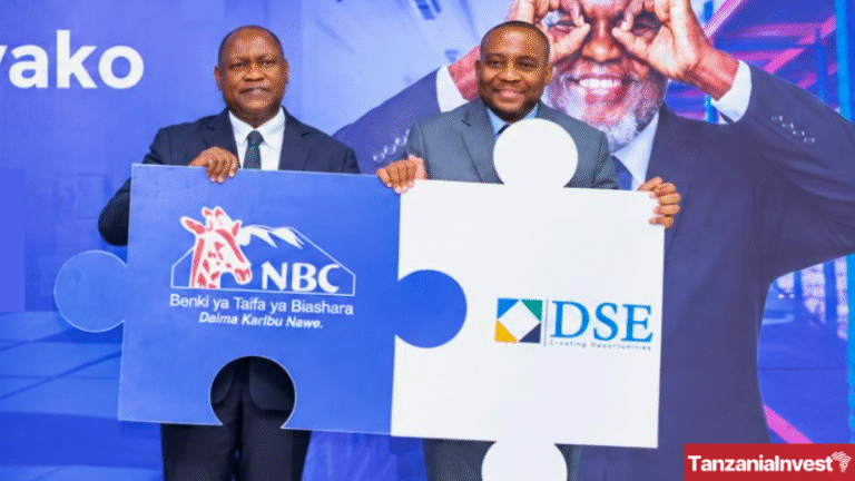 Tanzania DSE Dar es Salaam Stock Exchange Nalitolela NBC Bank Sabi partnership