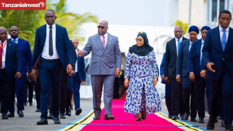 Tanzania Samia Suluhu Hassan DRC Felix Tshisekedi