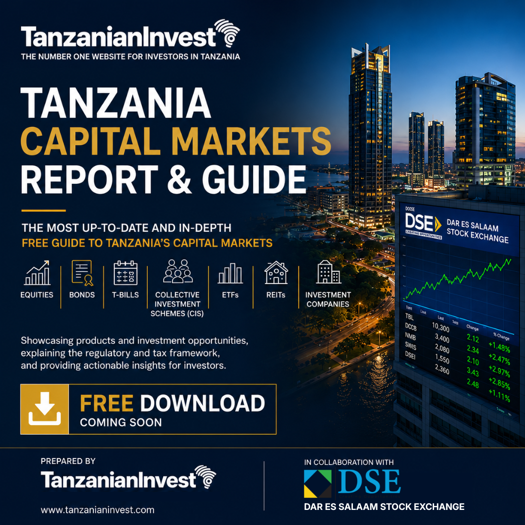 TanzaniaInvest Capital Markets Report Banner