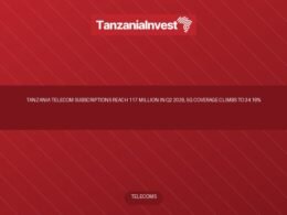 Tanzania Telecom Subscriptions Reach 117 Million in Q2 2026, 5G Coverage Climbs to 34.18%