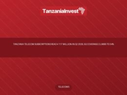 Tanzania Telecom Subscriptions Reach 117 Million in Q2 2026, 5G Coverage Climbs to 34%