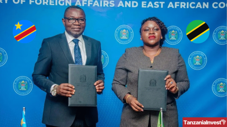 DRC Julien Paluku Kahongya Tanzania Judith Kapinga trade cooperation agreement