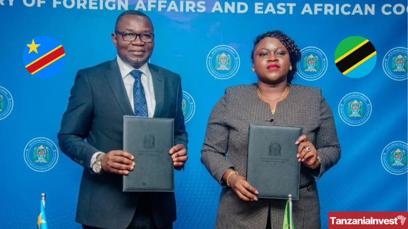 DRC Julien Paluku Kahongya Tanzania Judith Kapinga trade cooperation agreement
