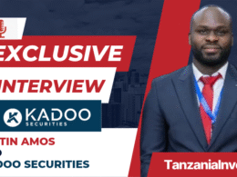 Interview Justin Amos CEO KADOO Securities Tanzania