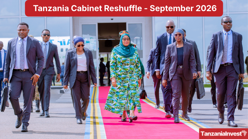 Samia Suluhu Hassan Tanzania Cabinet reshuffle September 2026