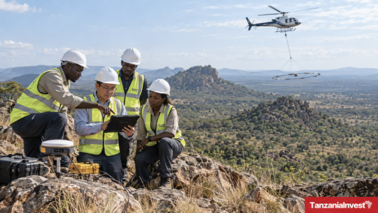 Tanzania China mining geophysical survey collaboration