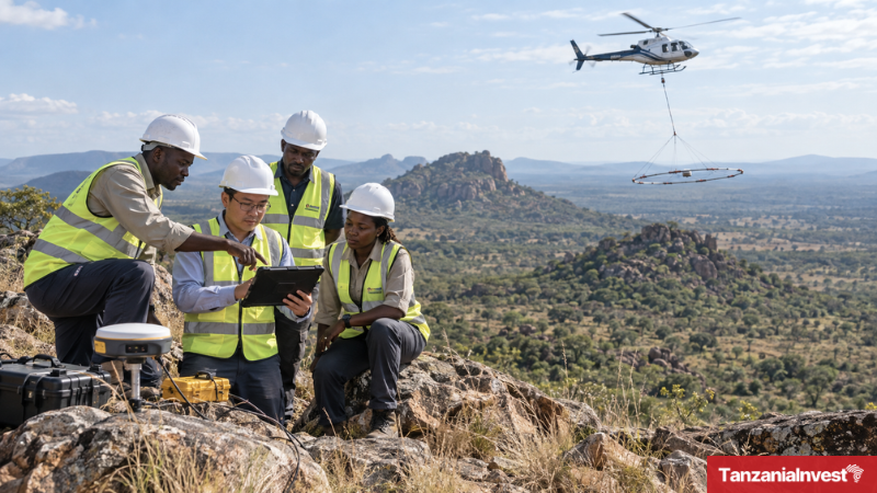Tanzania China mining geophysical survey collaboration