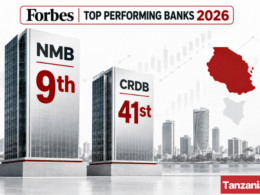 Tanzania NMB CRDB Forbes top performing banks 2026