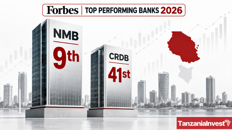 Tanzania NMB CRDB Forbes top performing banks 2026