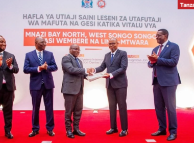 Group Photo TPDC Oil Gas Exploration License Handover Ceremony 2026 Dar es Salaam