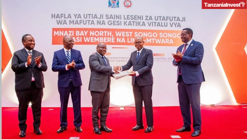 Group Photo TPDC Oil Gas Exploration License Handover Ceremony 2026 Dar es Salaam