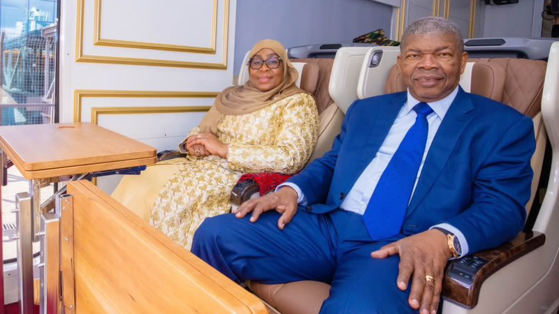 Samia Suluhu Hassan João Manuel Gonçalves Lourenço