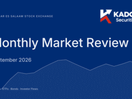Dar es Salaam Stock Exchange (DSE) Market Review September 2026 by Kadoo Securities