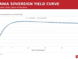 Tanzania Financial Markets Week to 16 October 2026: 25-Year Bond Yield Falls to 10.8422%, Shilling Eases to TZS 2,633.12/USD